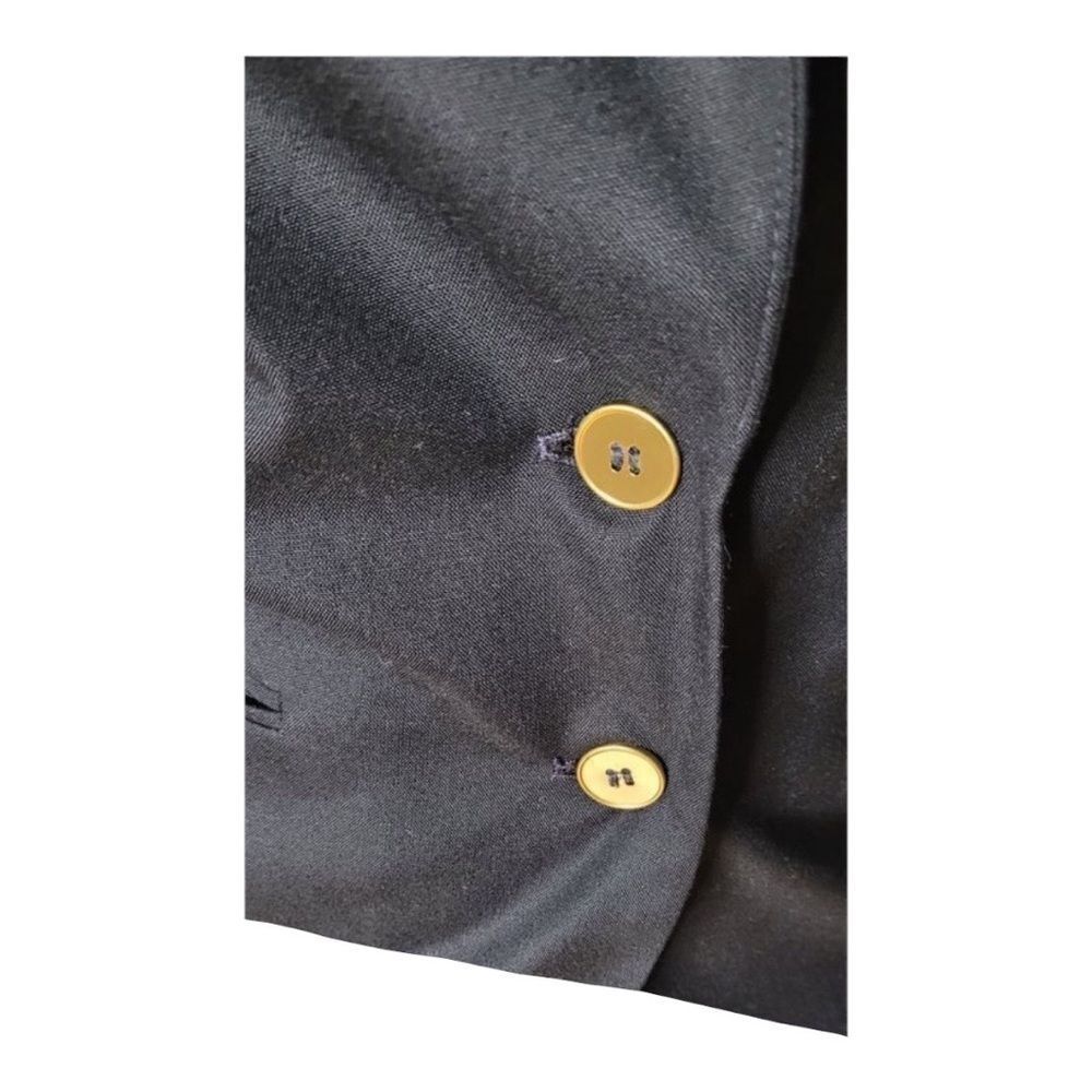 Miss Sofisticates Pendleton Black 2 Button Blazer… - image 5